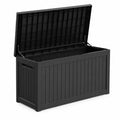 Cofre de almacenamiento de pl¨¢stico negro 12