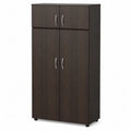 Armario de Madera Marr¨®n Oscuro con